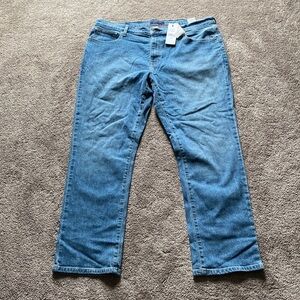 Tommy Hilfiger Light Wash Stretch Straight Leg Jeans SIZE 38x30